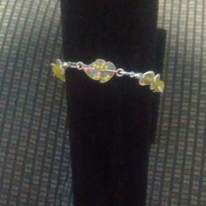 Vibrant Multicolor Silver Bracelet